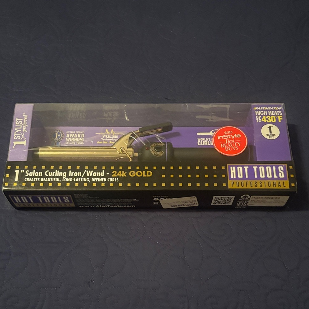 Hot Tools Professional Purple Curling Iron